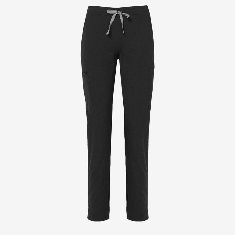 YOLA Black FIGS scrub pants - Picture 4 of 7